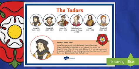 interesting tudor facts for kids.